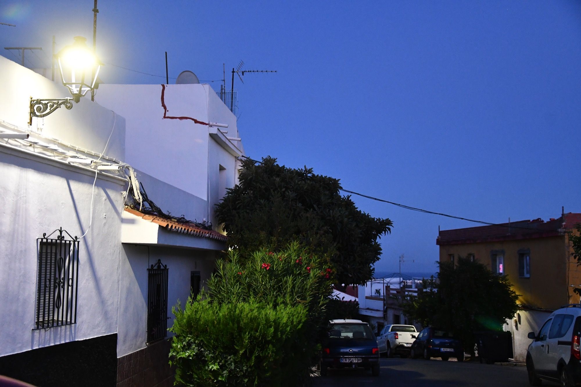 Una calle en Guadiaro. Imagen de archivo. 