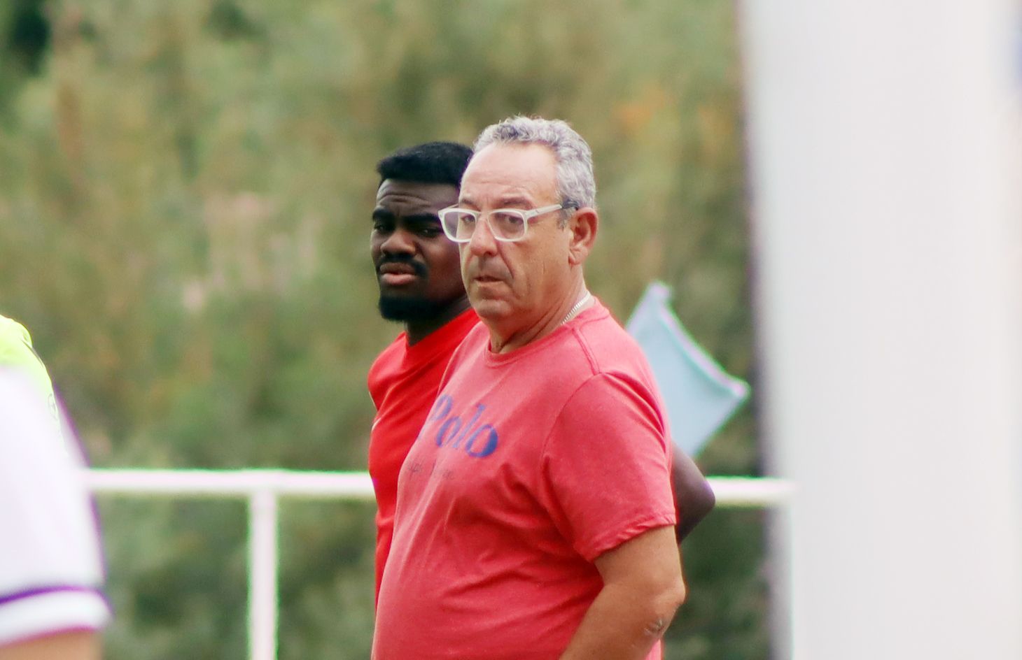 Rafa García, entrenador del Algeciras Club de Fútbol B/Foto: Axel S.C.