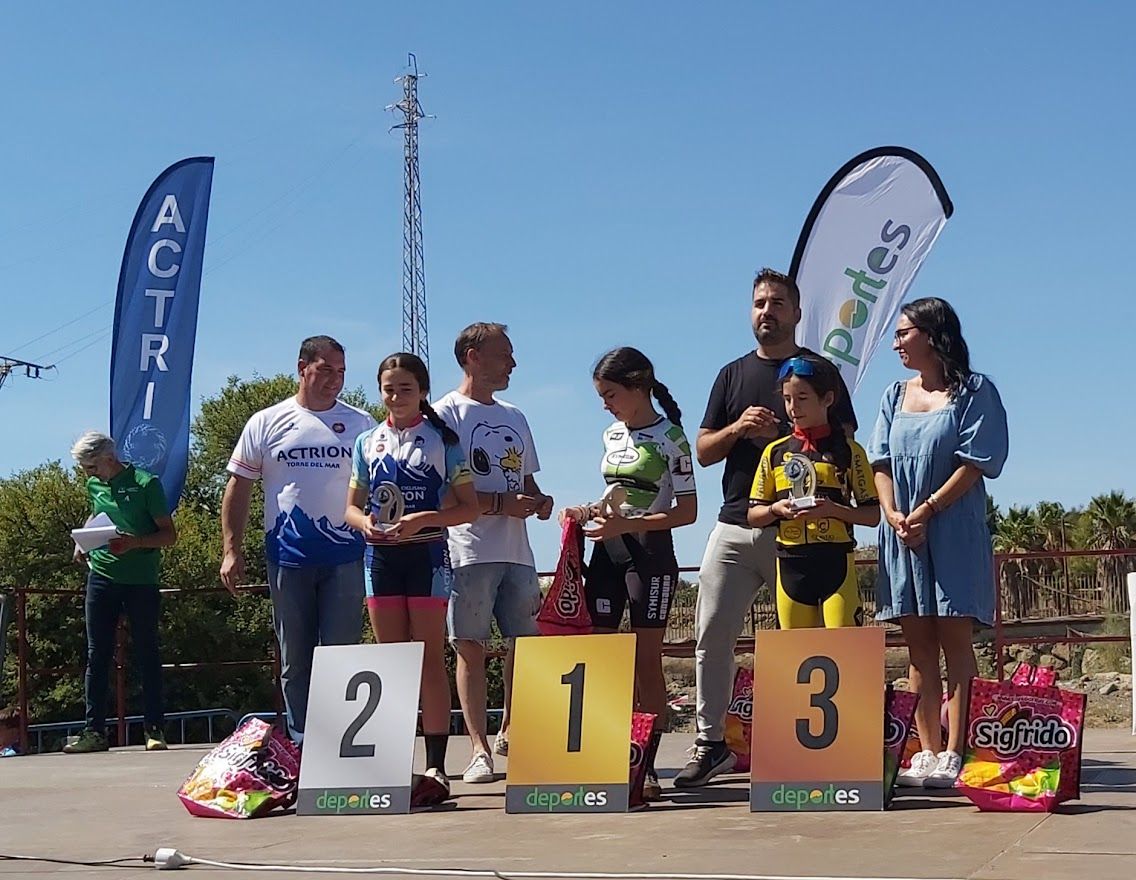 Jimena Olmedo, alevín del CC Los Dalton, bronce en una nueva cita del Circuito de Málaga