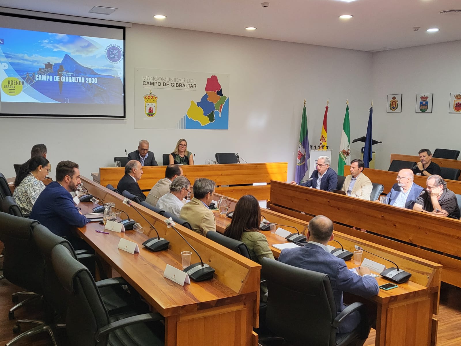 Un momento de una reunión del Consejo Económico y Social de archivo.