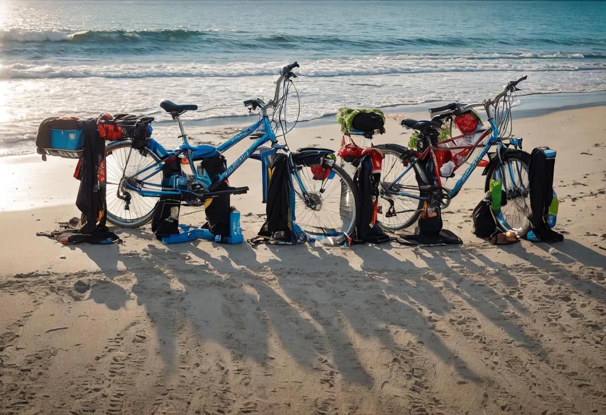 El nombre de Tarifa, "oculto" en una imagen creada por Inteligencia Artificial. Foto: Juan Fernández Delgado. 