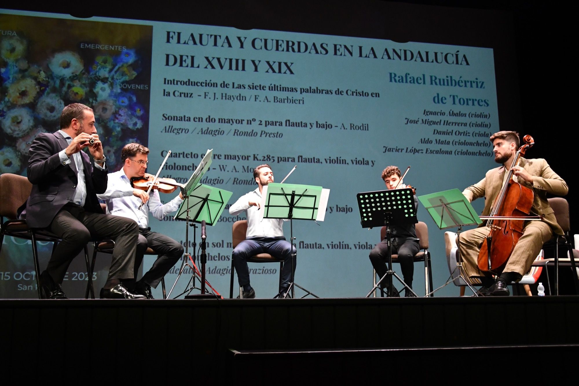 Ándalmus comienza su primera edición con un concierto de flauta