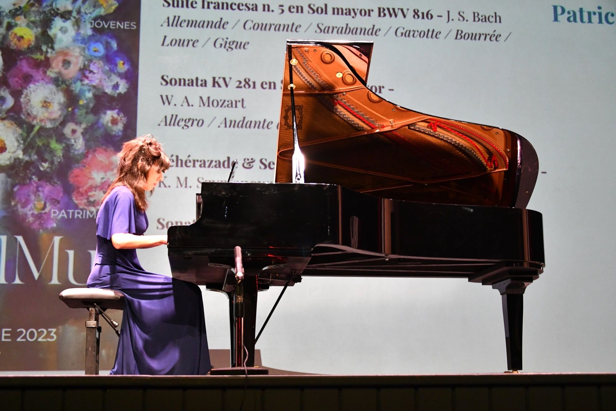 La pianista Patricia Arauzo brilla en un encuentro ÁndalMus lleno de jóvenes talentos.