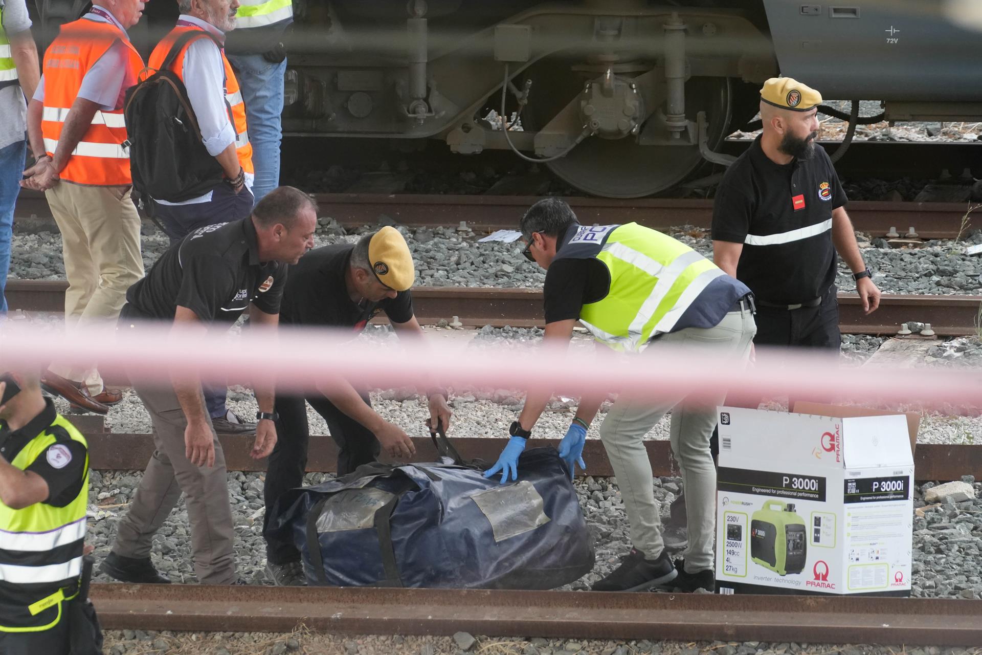 La electrocución, principal hipótesis de los investigadores sobre la muerte de Álvaro Prieto. Foto: Eduardo Briones - Europa Press.