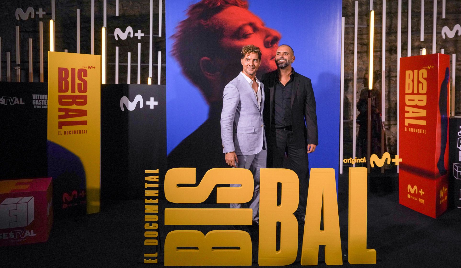 Alexis Morante estrena este martes su nuevo trabajo: "Bisbal es parte de nuestra historia". David Bisbal y Alexis Morante en la presentación del documental. Foto: EFE.