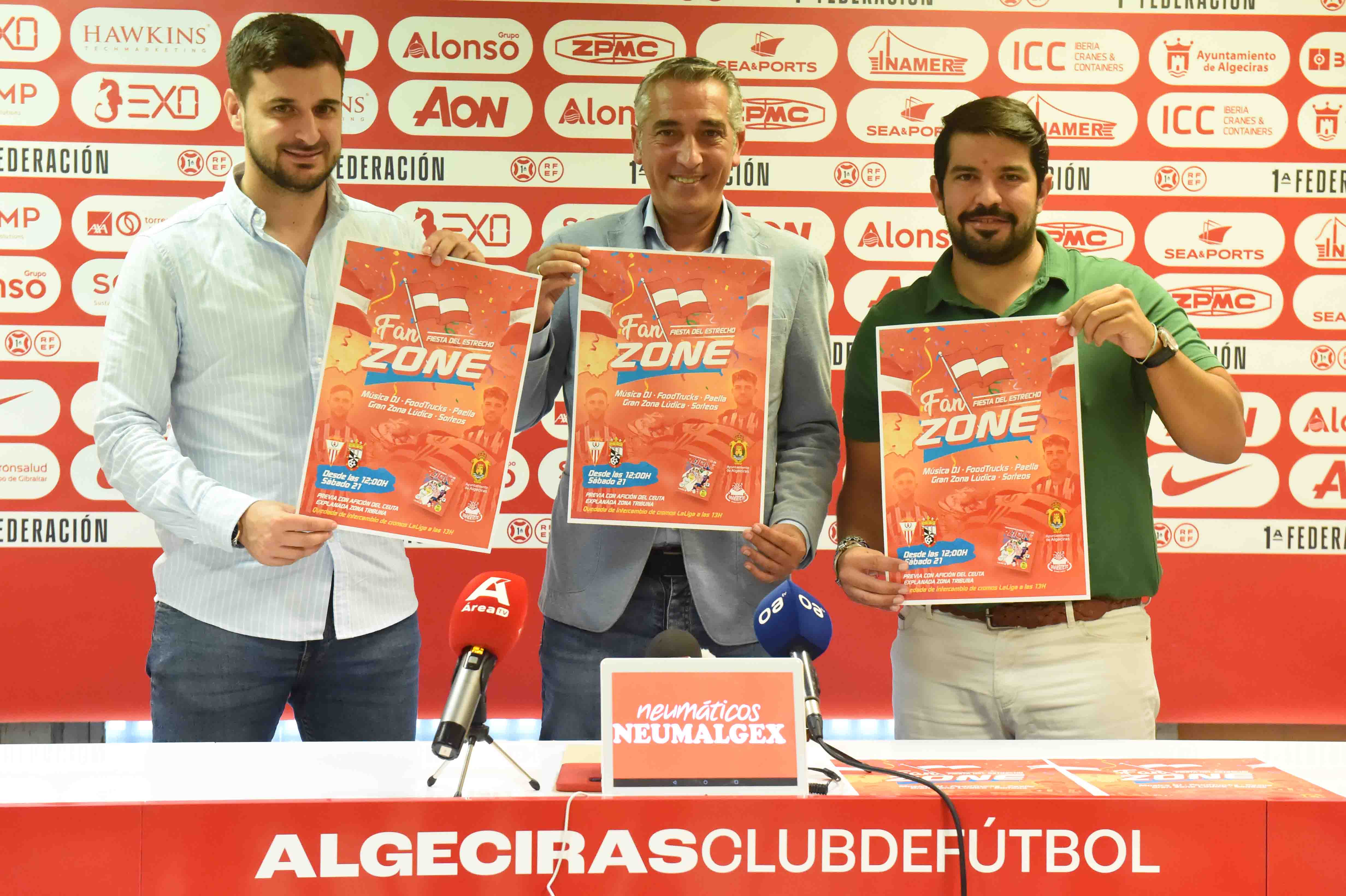 El Algeciras CF-AD Ceuta FC contará con una 'Fan Zone' previa