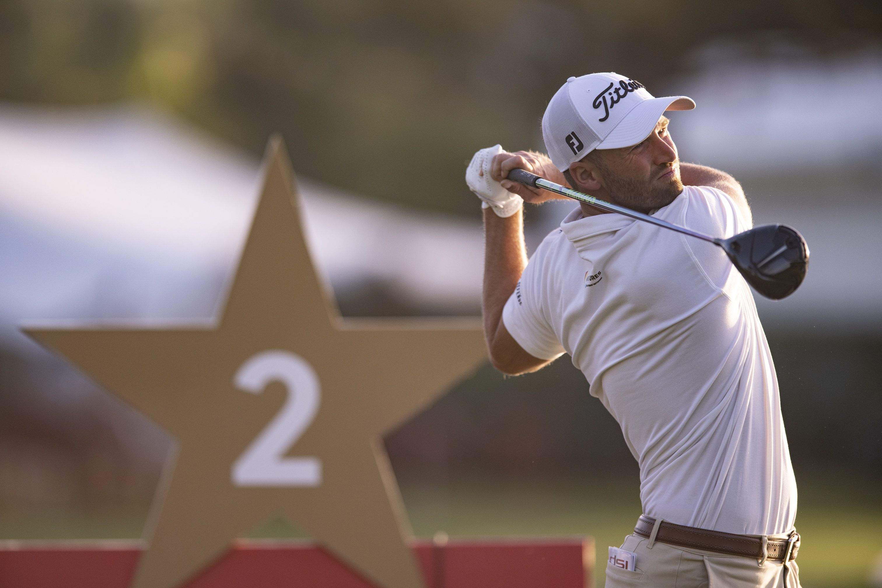 El estadounidense Wyndham Clark, uno de los favoritos en el Real Club de Golf Sotogrande