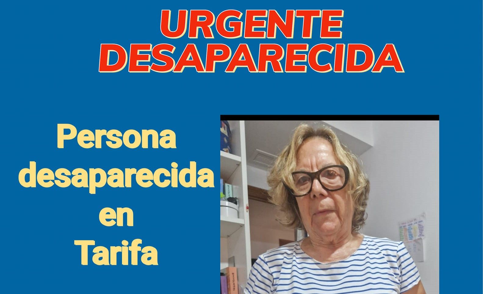 Buscan a una mujer de 76 años desaparecida en Tarifa
