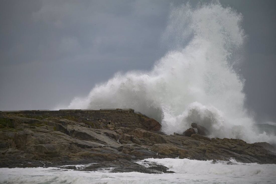 La Aemet prolonga este lunes el aviso amarillo por riesgos costeros en el litoral gaditano y el Estrecho