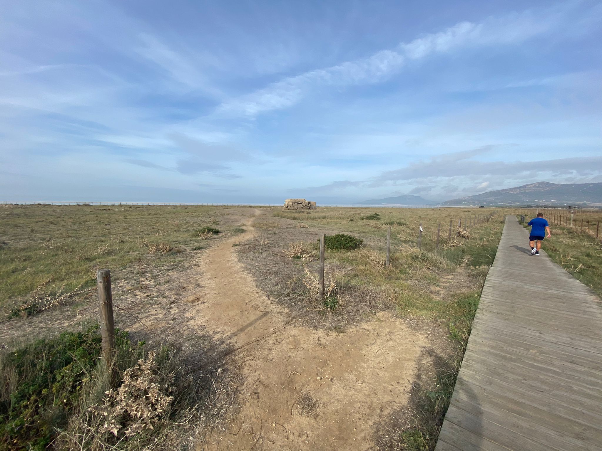 Agaden denuncia el abandono del sendero Los Lances Tarifa, en pleno Parque Natural.