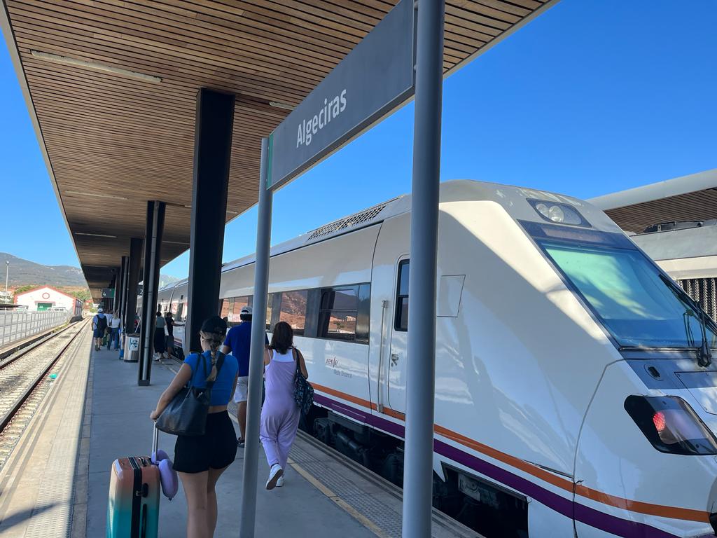 Estación de tren de Algeciras. Archivo. 