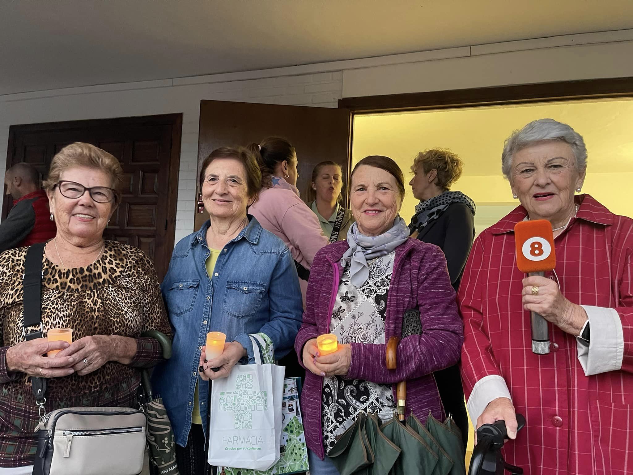 Castellar se concentra para exigir fin a los cortes de luz, una demanda histórica en el municipio. Foto: Sofía Furse / 8Directo