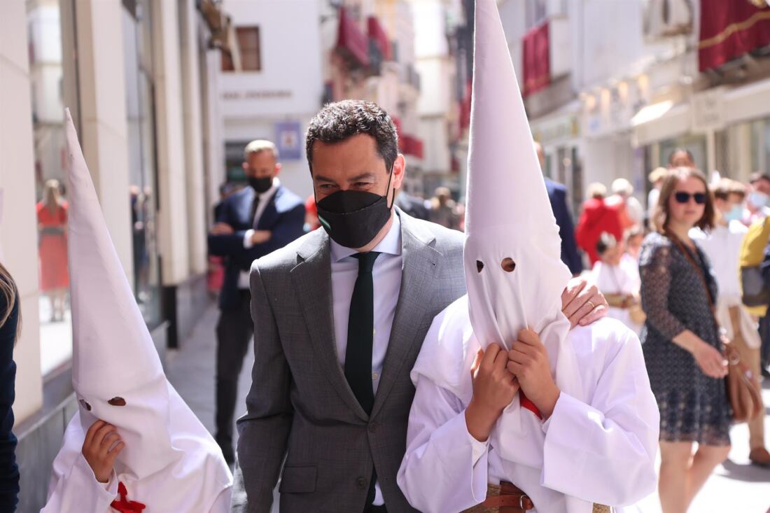 Juanma Moreno penitente