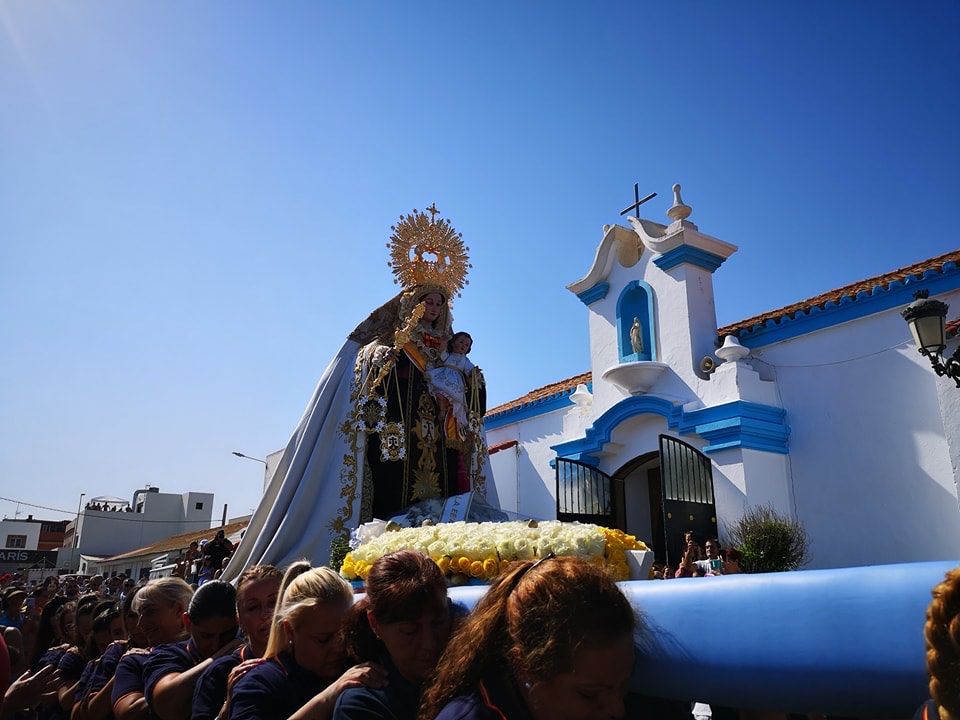 La Virgen del Carmen procesionará de nuevo hasta el cementerio por el Día de los Difuntos. Foto: Virgen del Carmen. 8Directo.