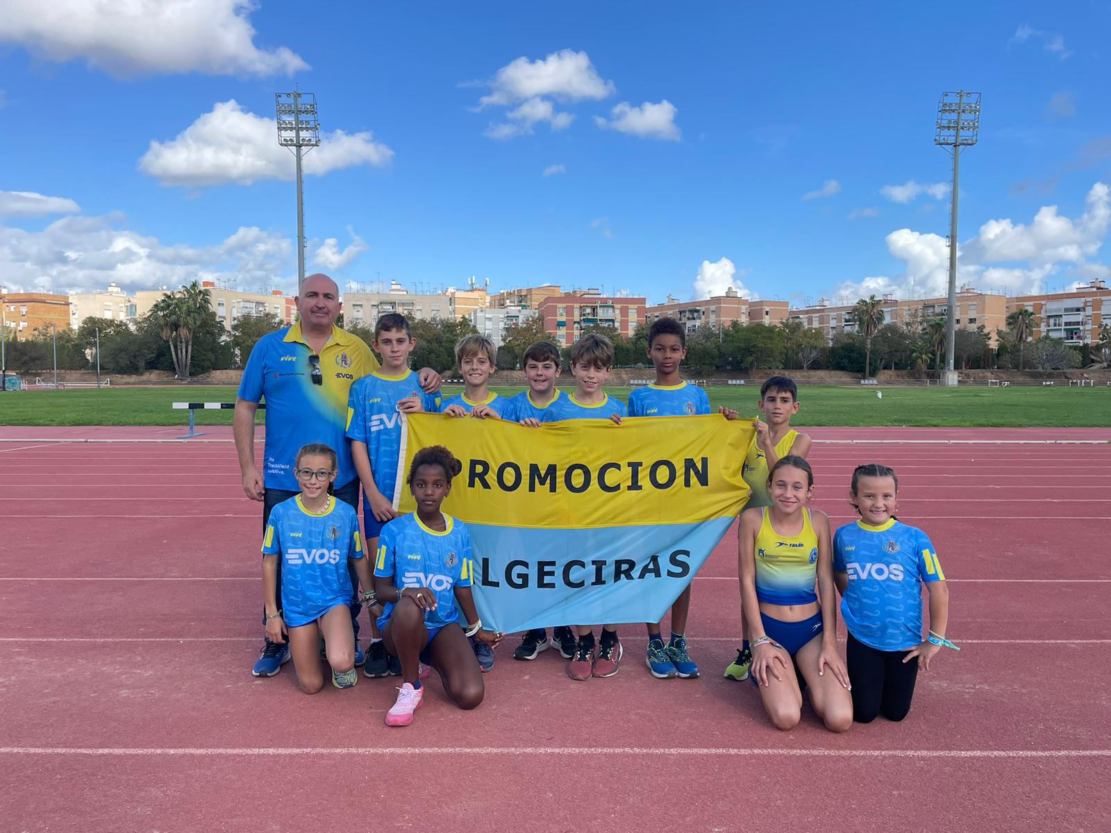 Un oro, dos platas y otra presea de bronce para el CA Promoción en el Andaluz Sub-12