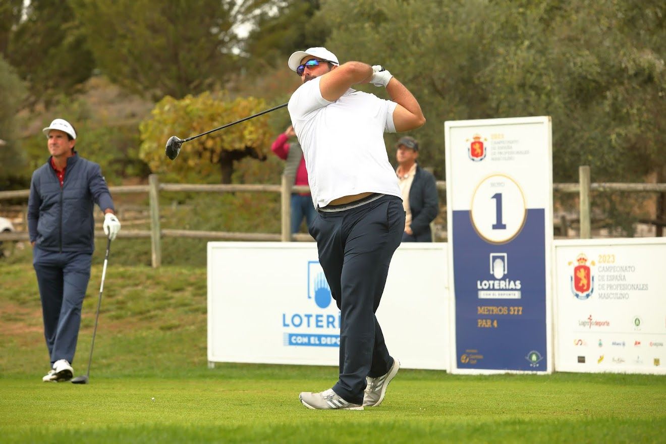 Mario Galiano, en la tercera jornada del Campeonato de España de Profesionales