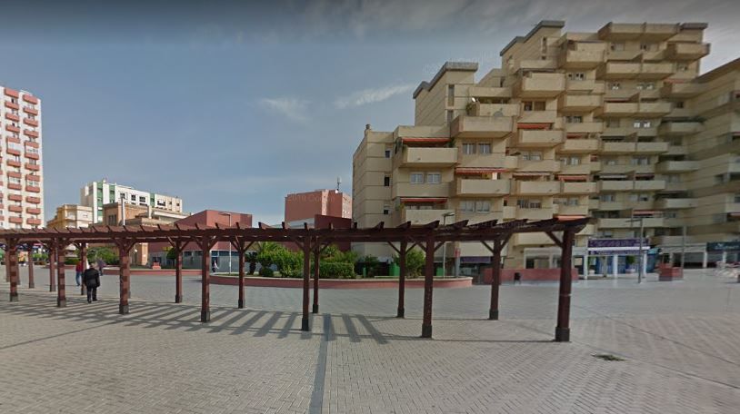 La Plaza de la Constitución de La Línea. Imagen de archivo. 