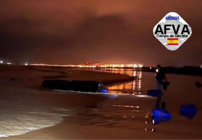 Una imagen de la incautación de Vigilancia Aduanera.