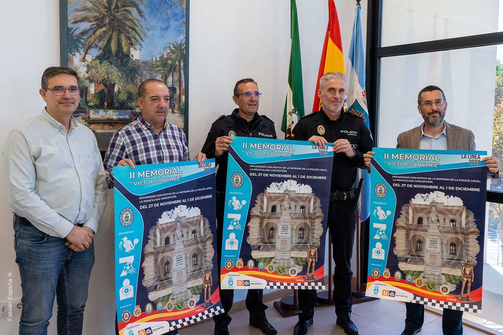 Presentado el II Memorial Víctor Sánchez en recuerdo al agente fallecido en acto de servicio.
