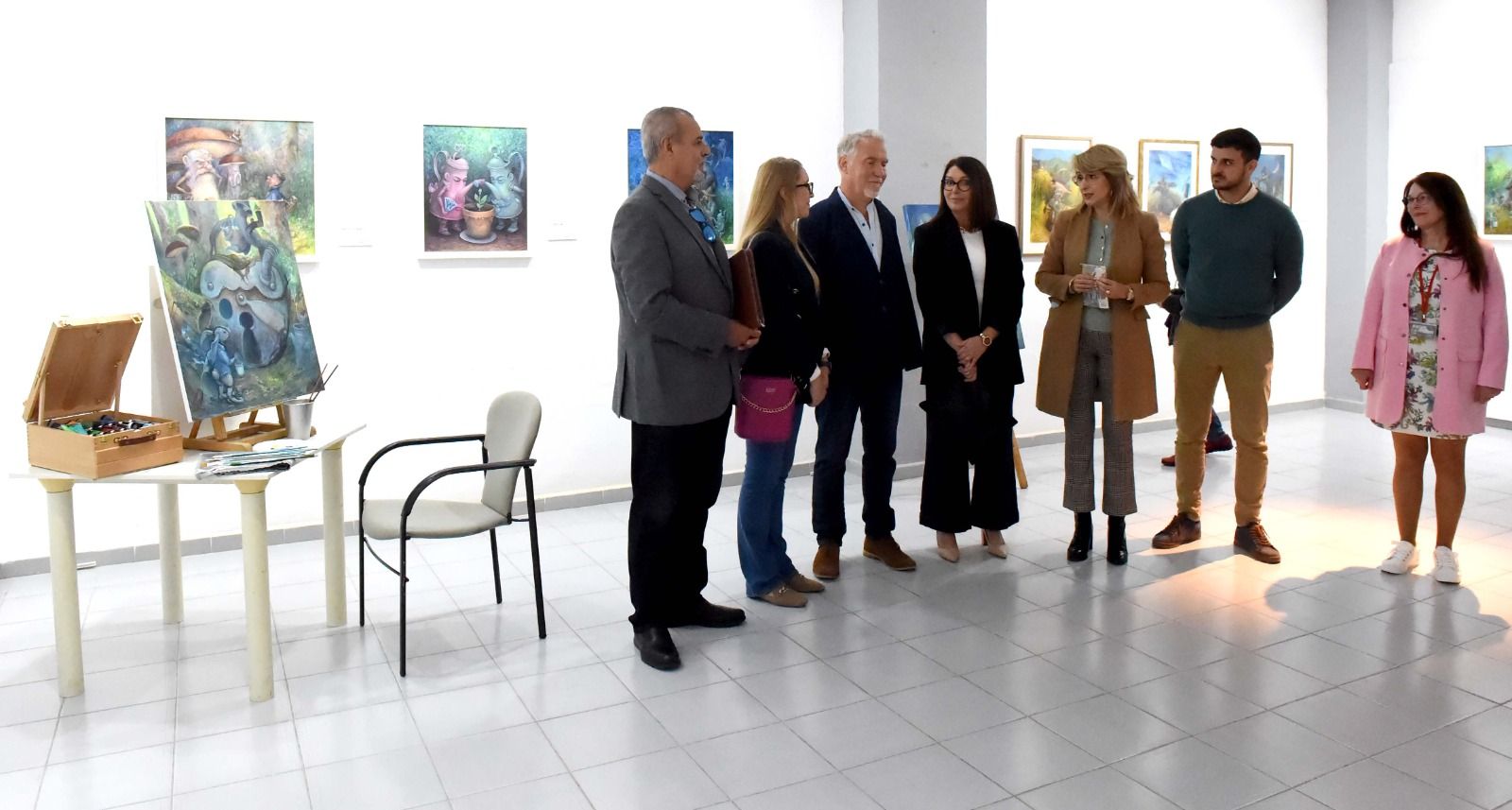‘La pintura fantástika de Krzysztof Kosowski’ llega a Algeciras
