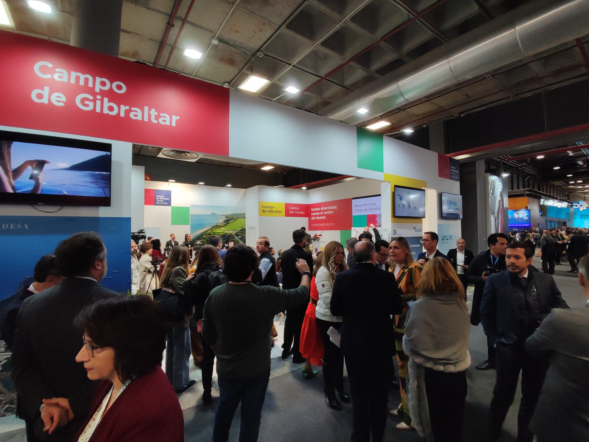 Espacio del Campo de Gibraltar en Fitur 2023. 