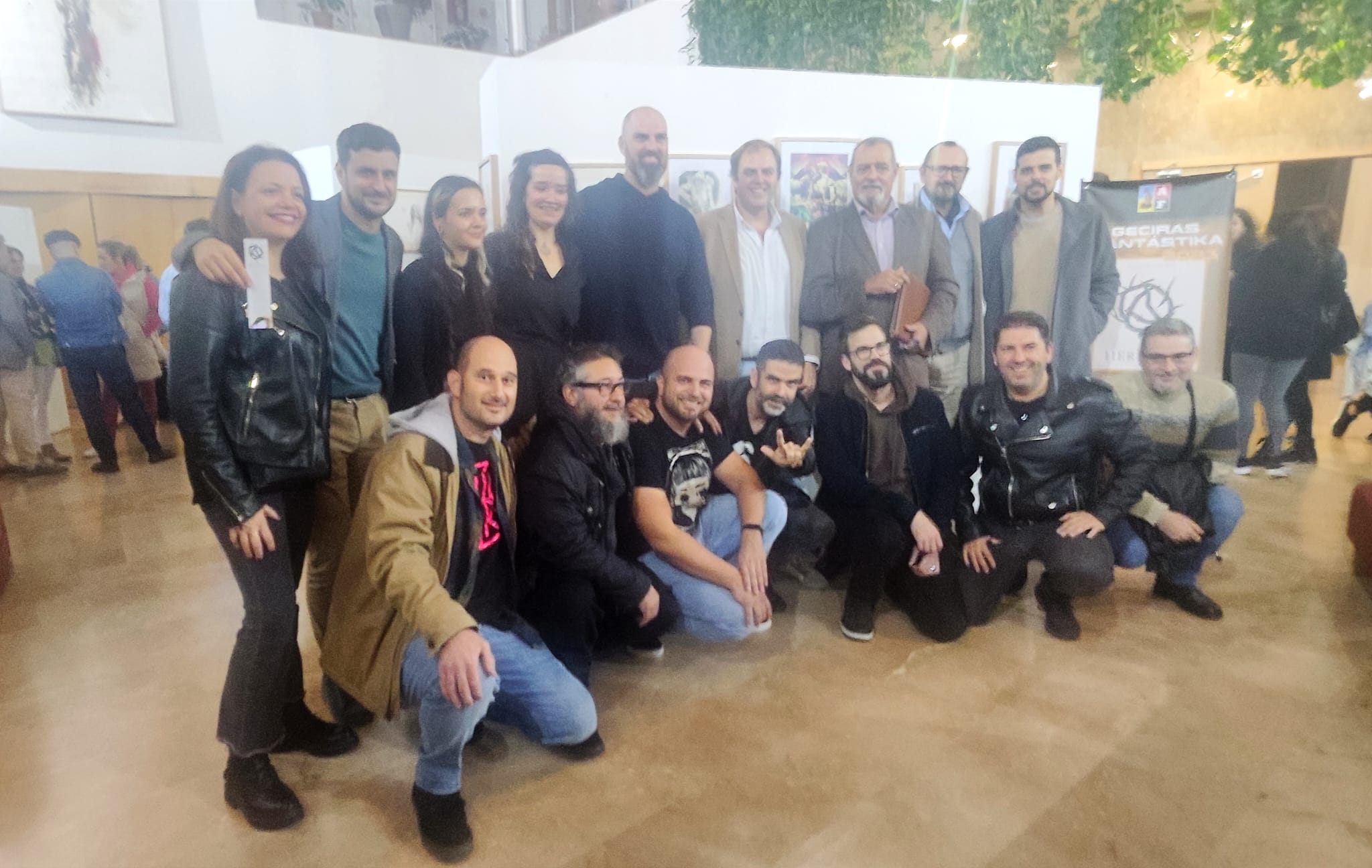 Talento y juventud tras la exposición 'fantástika' de 'Ars Heretica', ya disponible en el centro documental José Luis Cano