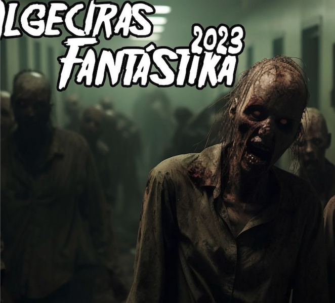Cartel de la Casa del Terror, en el marco de Algeciras Fantástika 2023.