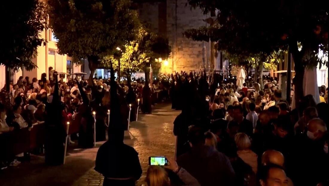 Semana Santa 2022, Tarifa. Imagen de archivo. El PSOE de Tarifa pide una solución transitoria para que el recorrido de Semana Santa sea el tradicional