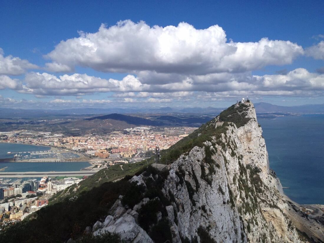Peñón de Gibraltar. En marcha las negociaciones entre Reino Unido y la Unión Europea tras el Brexit.