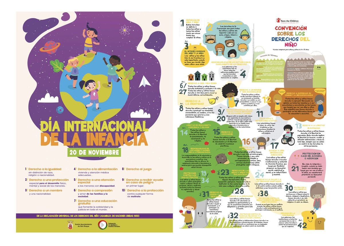 San Roque prepara actividades para el Día del Niño enfocadas a los alumnos de 5º de Primaria.