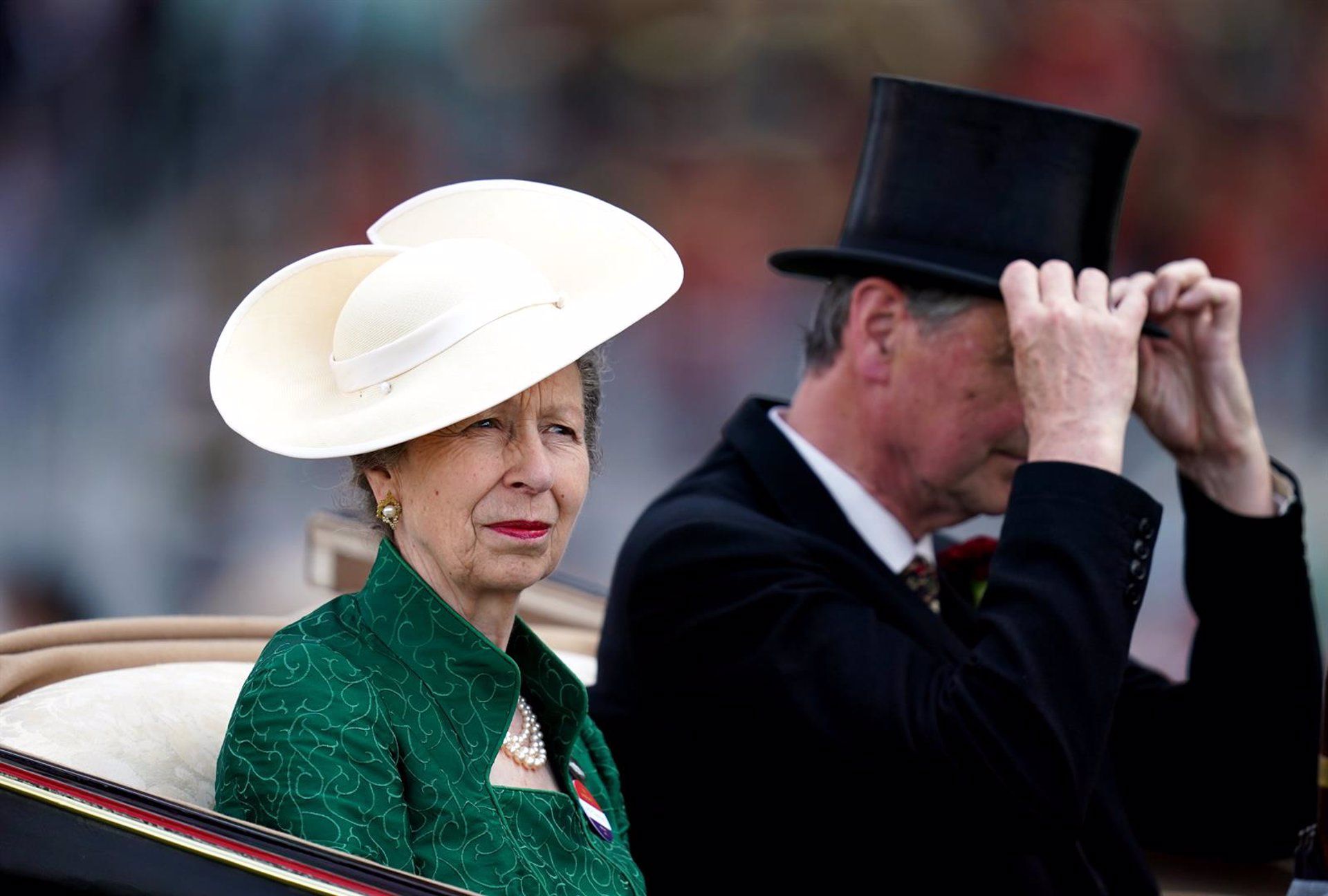 La princesa Ana de Inglaterra visita este viernes Gibraltar para asistir a un festival literario. Foto: John Walton/Pa Wire/Dpa - Archivo