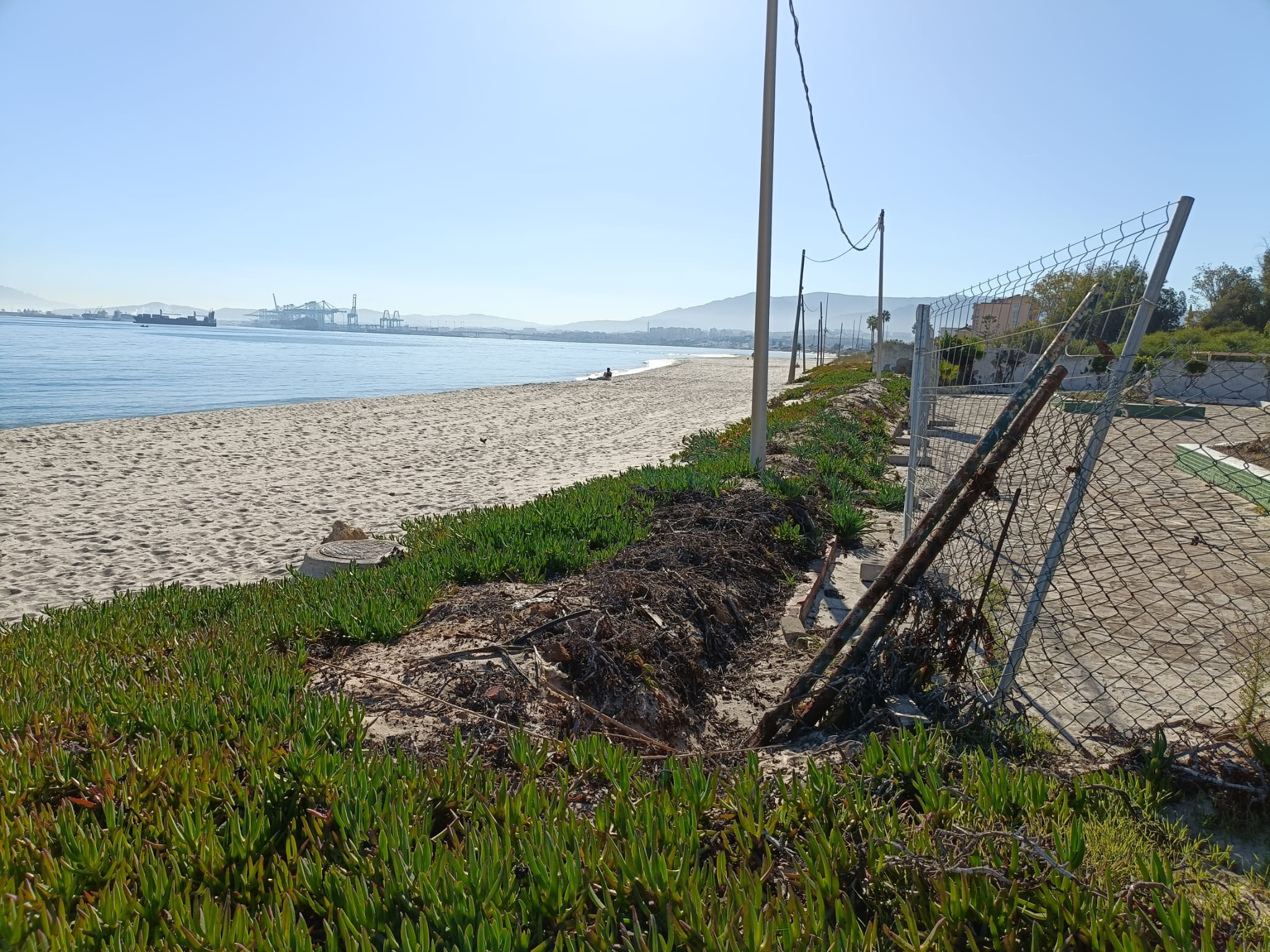 Avanza el proyecto de la segunda fase del paseo marítimo de Palmones.