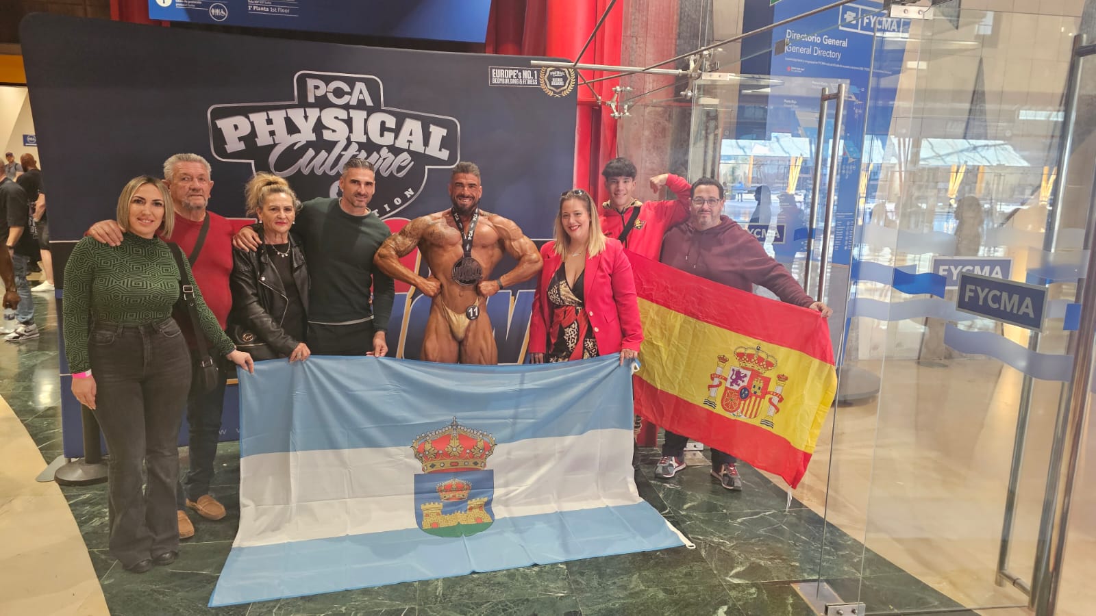 El linense Cristian Crespo, un brillante cuarto puesto en el Mundial PCA en Málaga