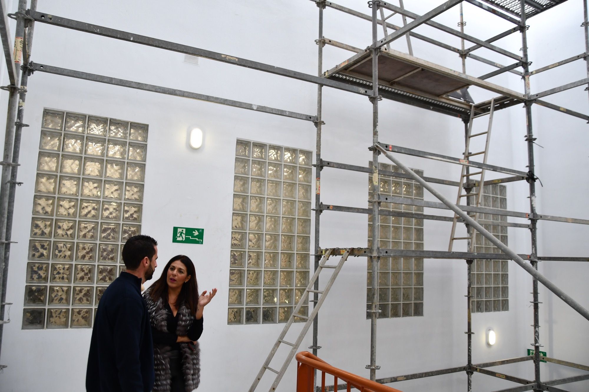 El Ayuntamiento invierte 20.000 euros en reparar la cúpula del edificio Diego Salinas