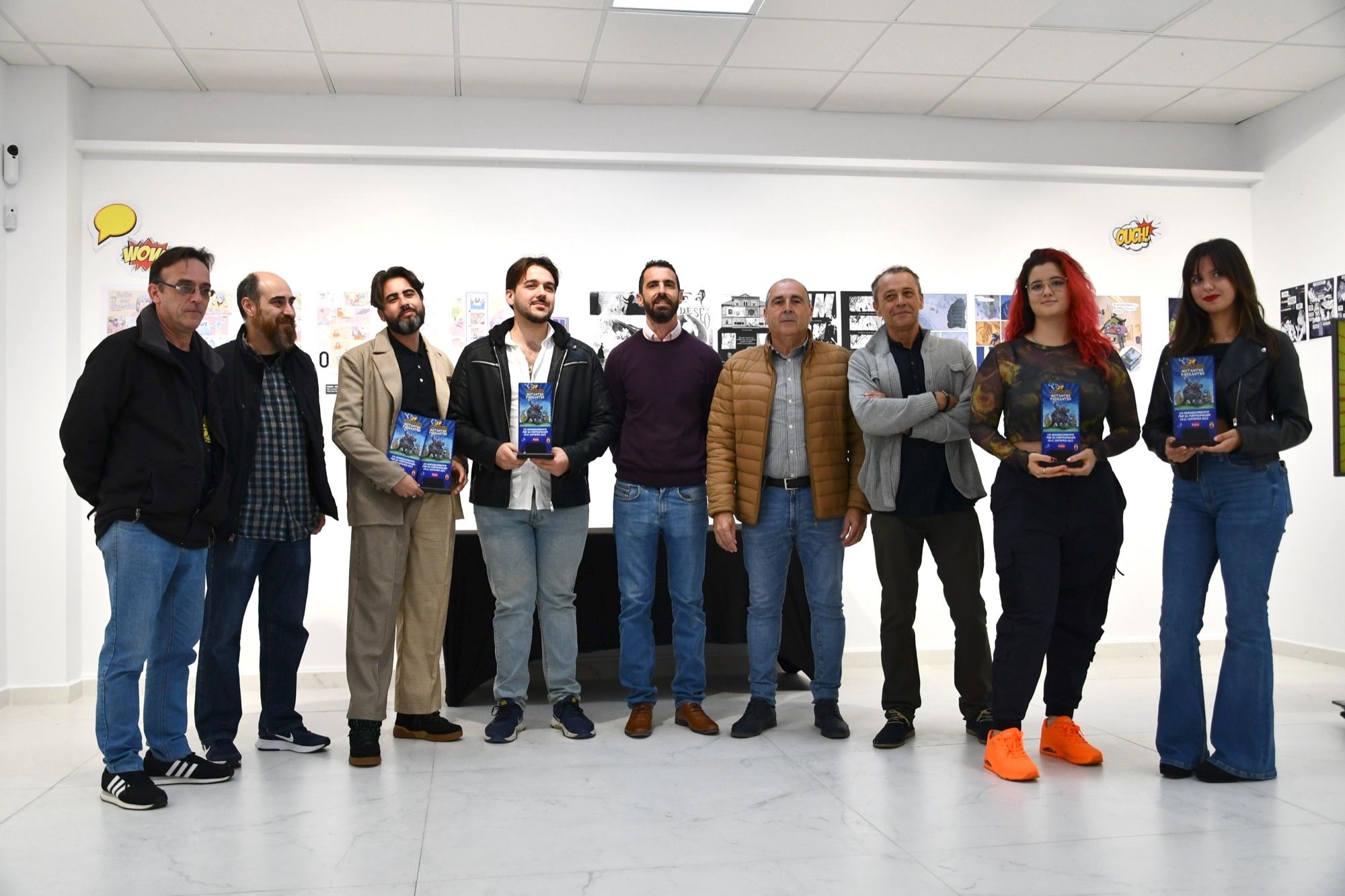 Entregados los galardones del 29º Certamen de Cómic 'Mutantes Paseantes'