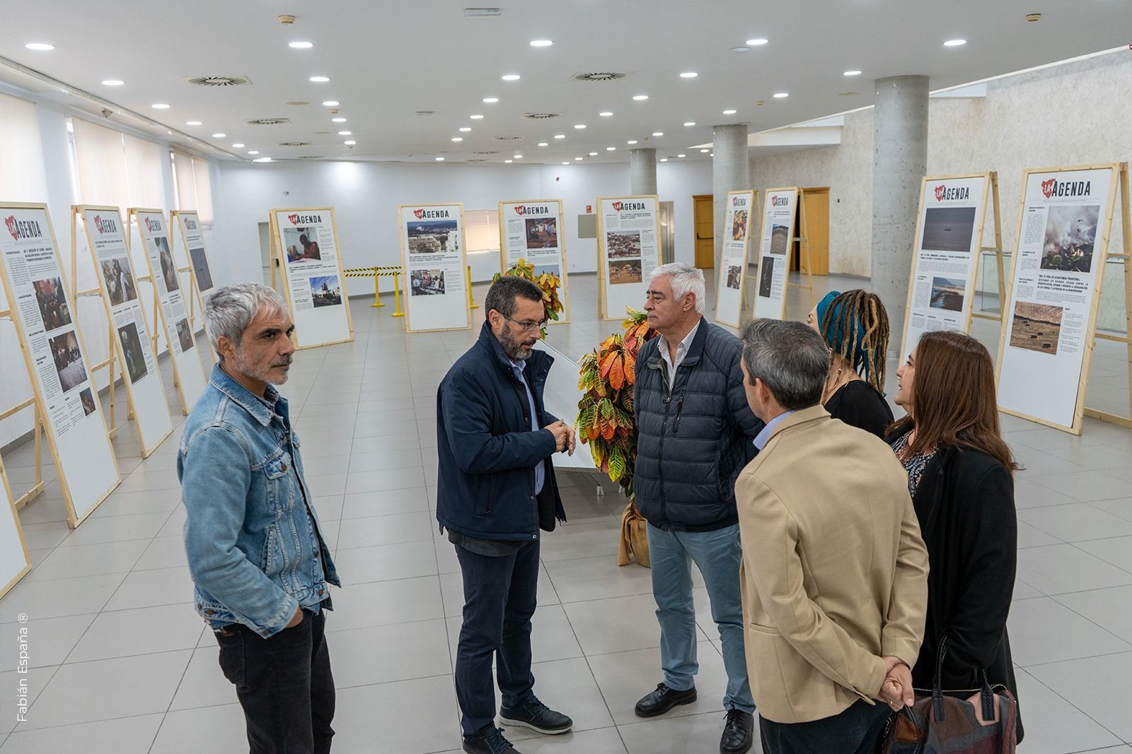 La Línea acoge la exposición 'Cádiz 2030' sobre los Objetivos de Desarrollo Sostenible y sus retos.