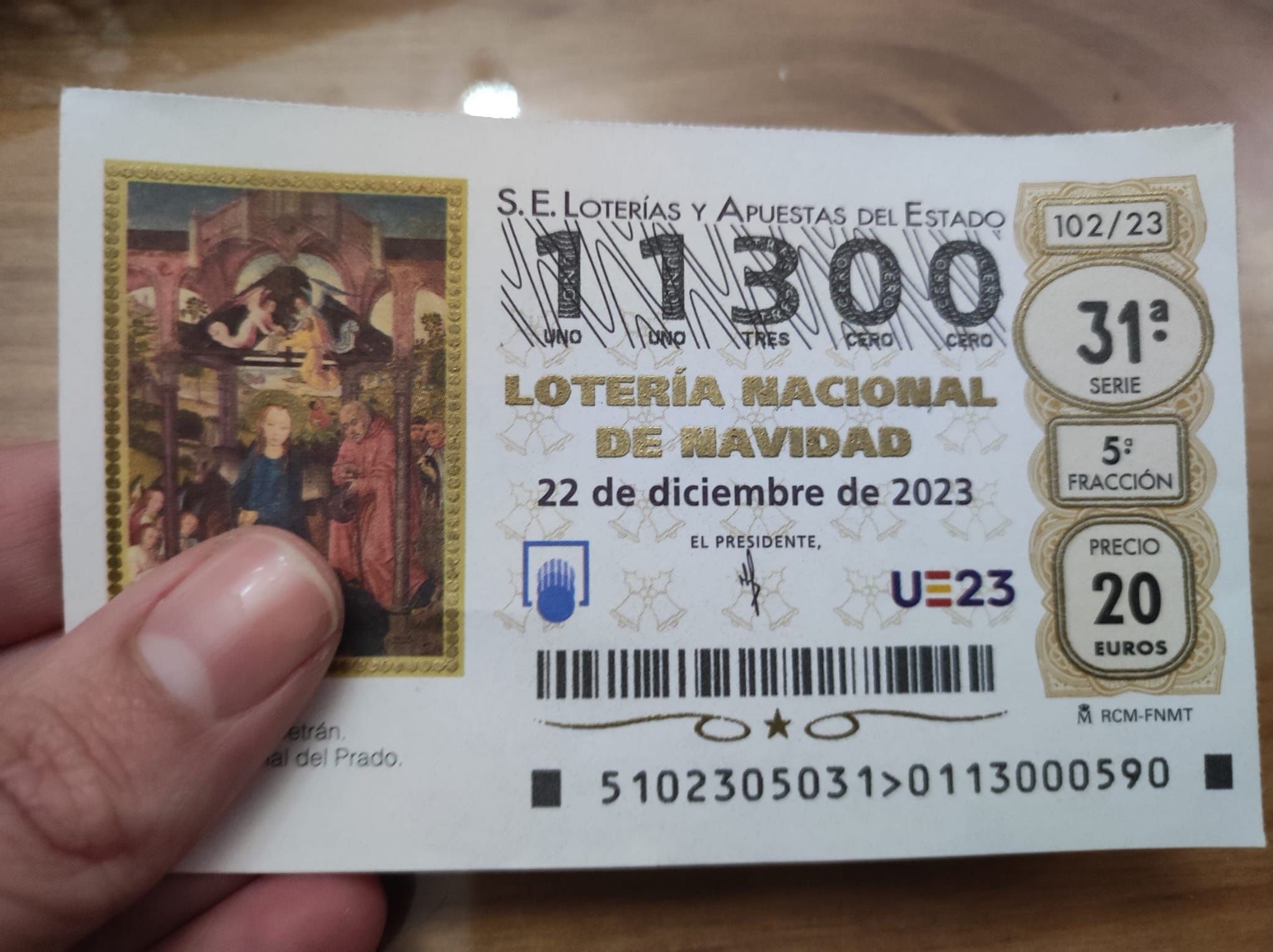 Los linenses, muy de La Línea hasta para la Lotería de Navidad: el 11300 ya casi agotado