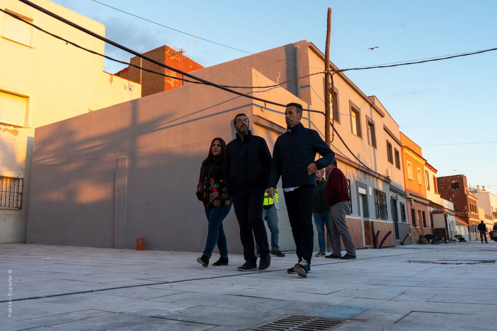 La finalización de las obras del entorno de La Atunara, prevista para mediados de enero.