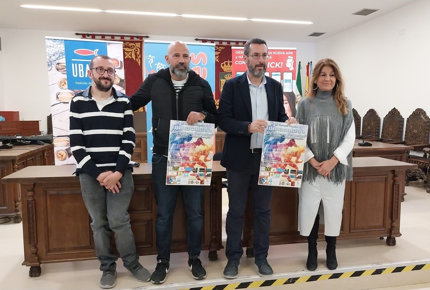 La IX Carrera Popular de la Inmaculada, de carácter solidario a favor de Apropadis 2.0 y Cáritas.