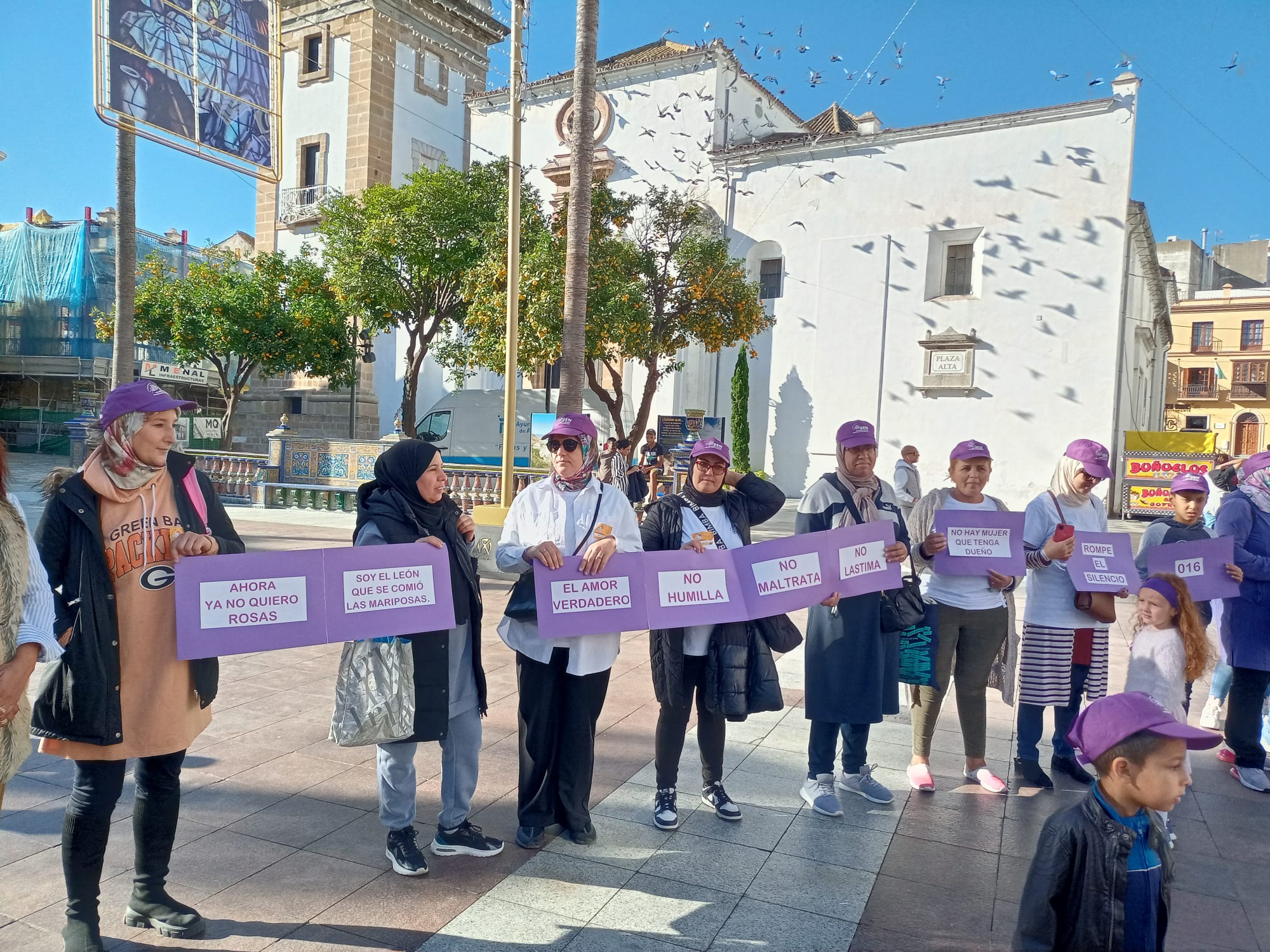 Algeciras clama el derecho a una vida libre de violencia de género 