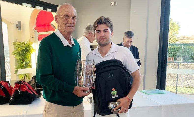 Laurentino Gil Salas, del CG La Cañada, subcampeón de Andalucía de Pitch & Putt