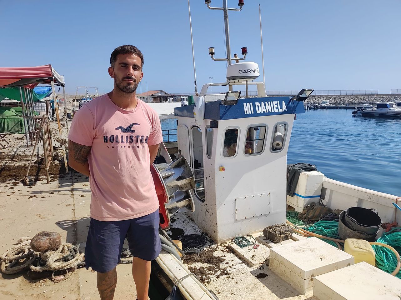 Landaluce reclama al Gobierno que ampare al pescador linense imputado por Gibraltar. Foto: S.D. / 8Directo.