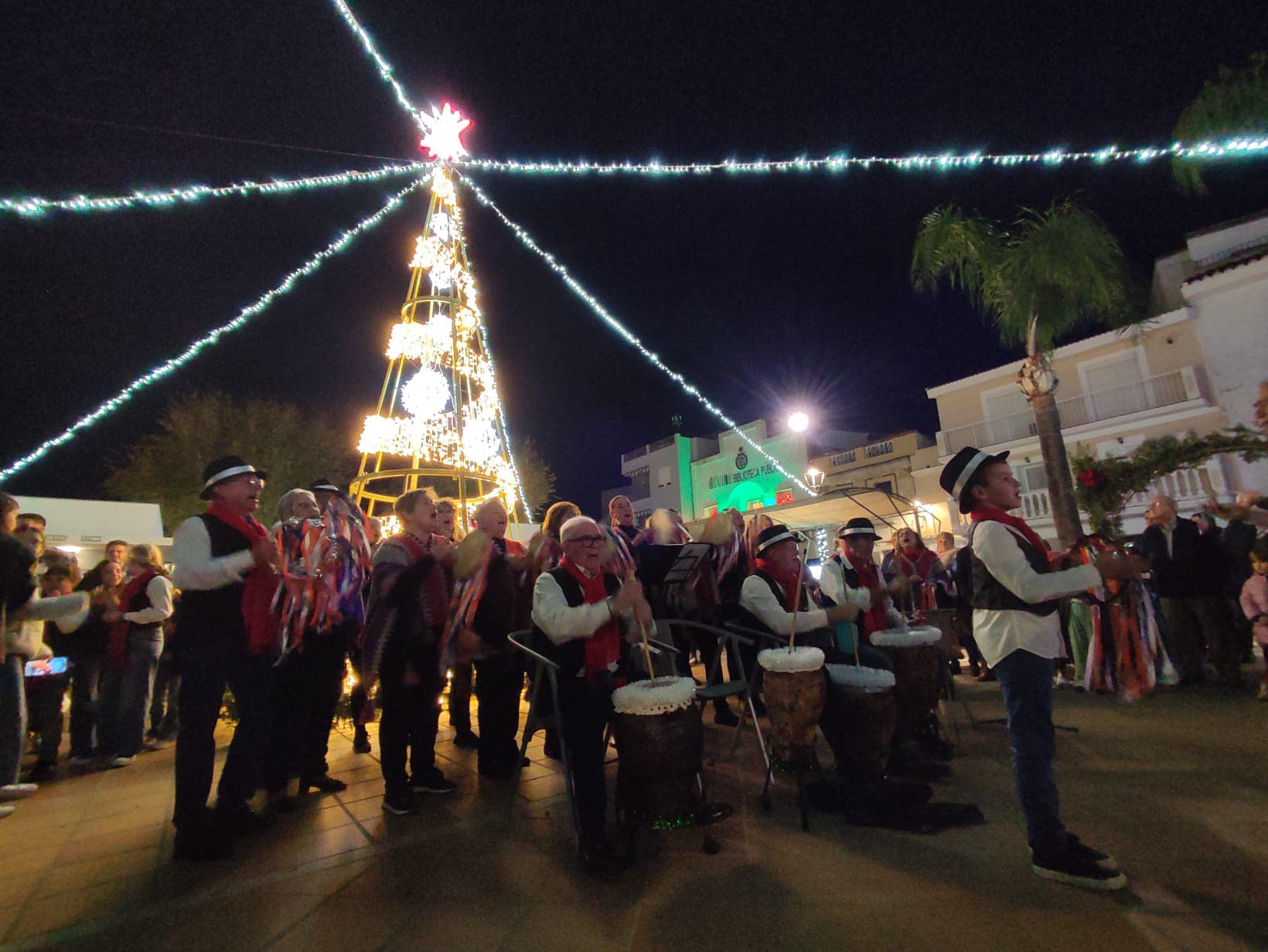 San Martín del Tesorillo brilla por Navidad. Foto: F.M./8Directo