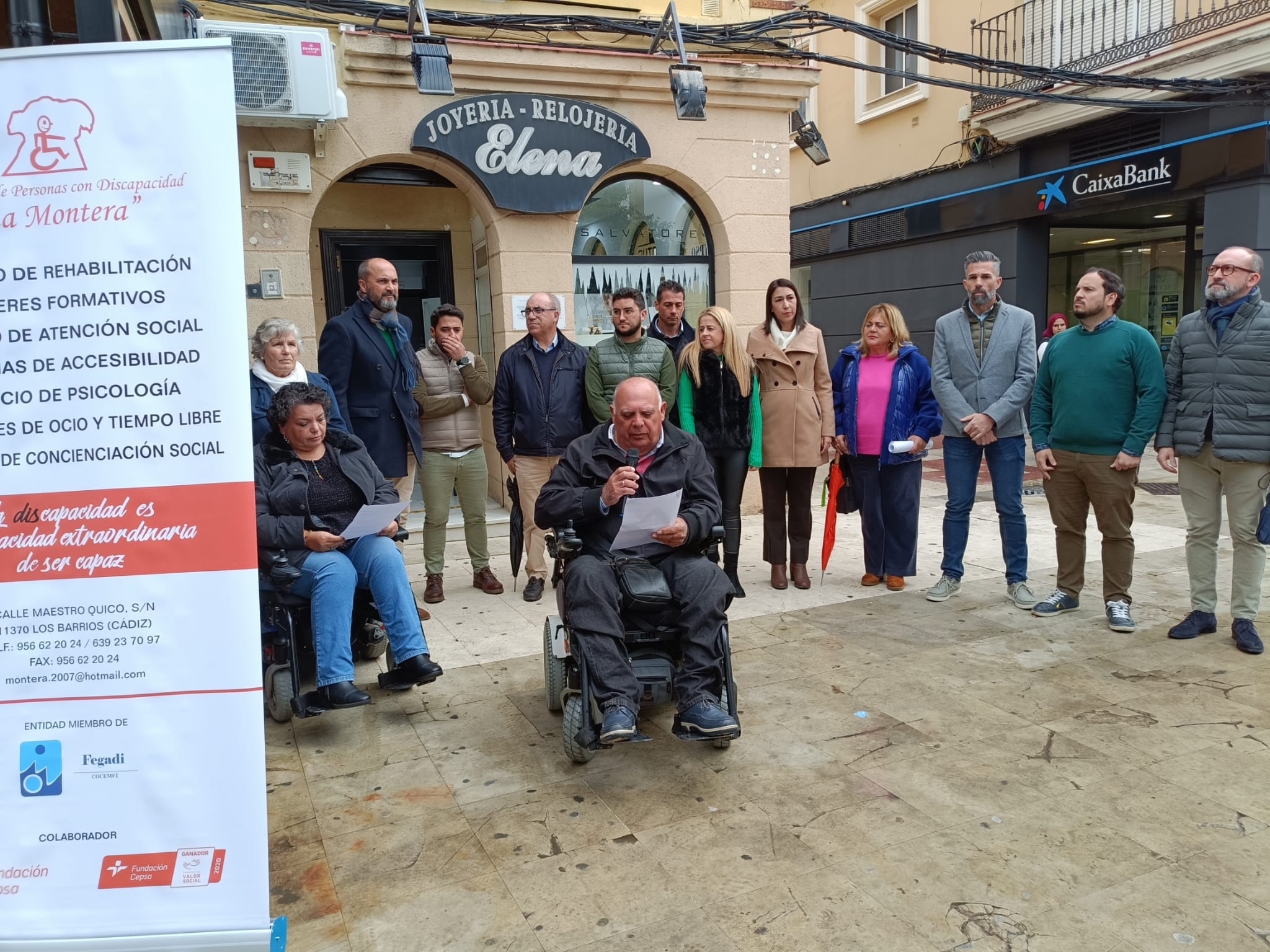 Los Barrios se suma a los actos del Día Internacional de las Personas con Discapacidad, organizado por La Montera.