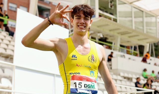 Ignacio Cruceira, atleta del CA Bahía de Algeciras