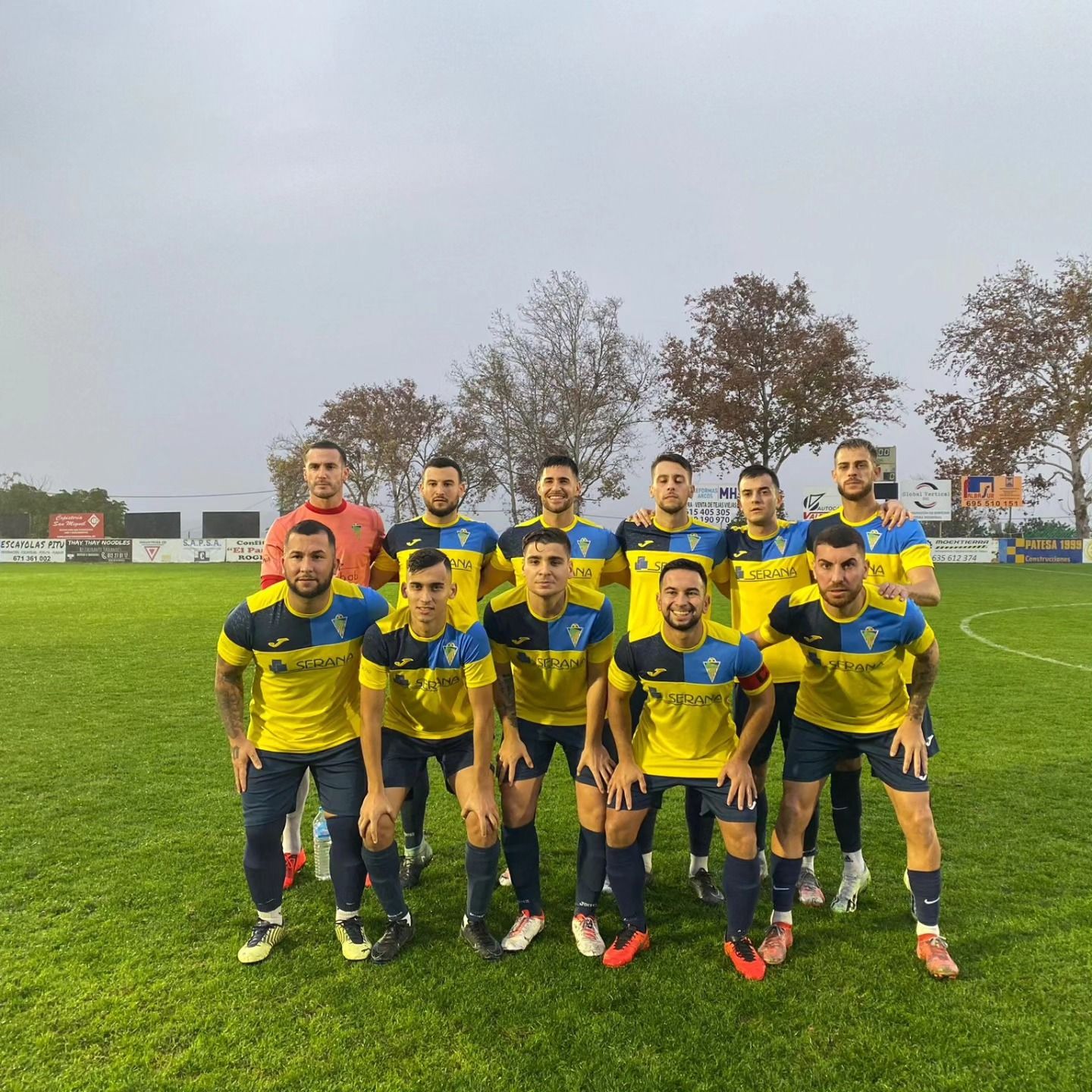 Formación del Club Deportivo San Bernardo, en Arcos