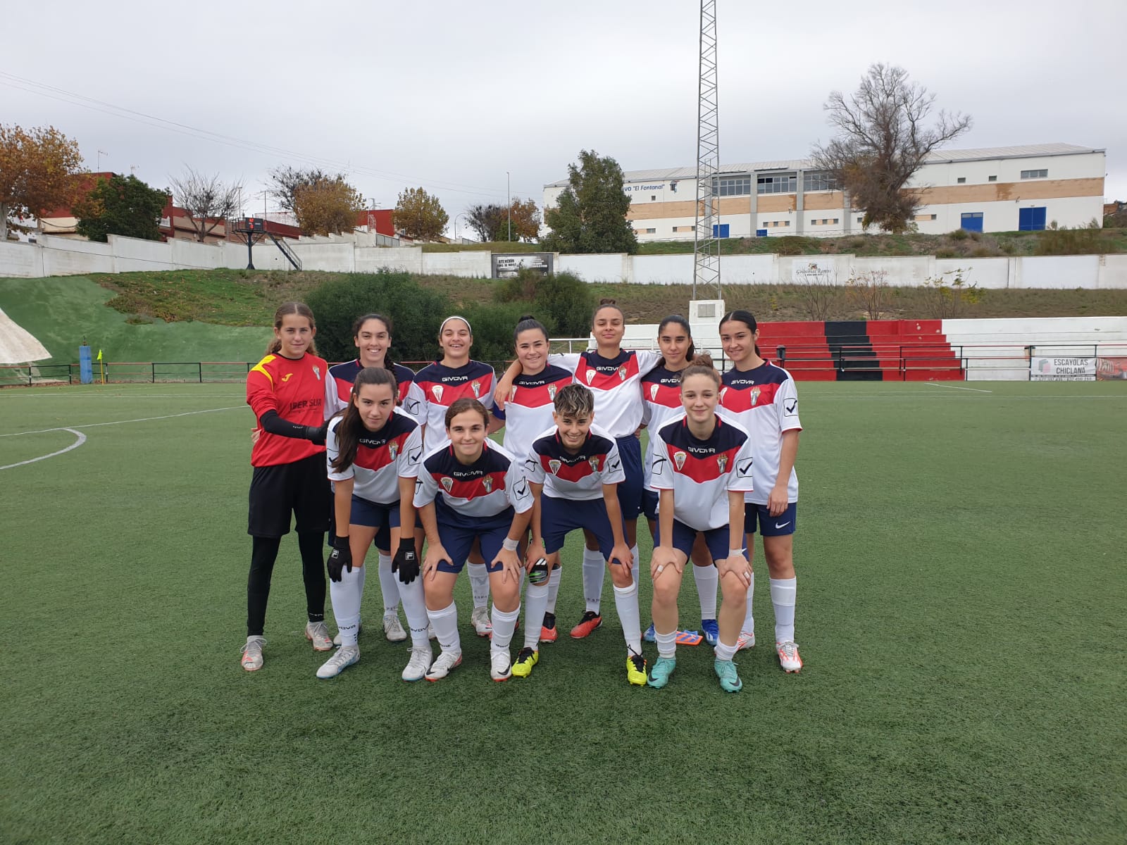 Formación del CD Algeciras FS en su visita al CD Juventud Chiclana