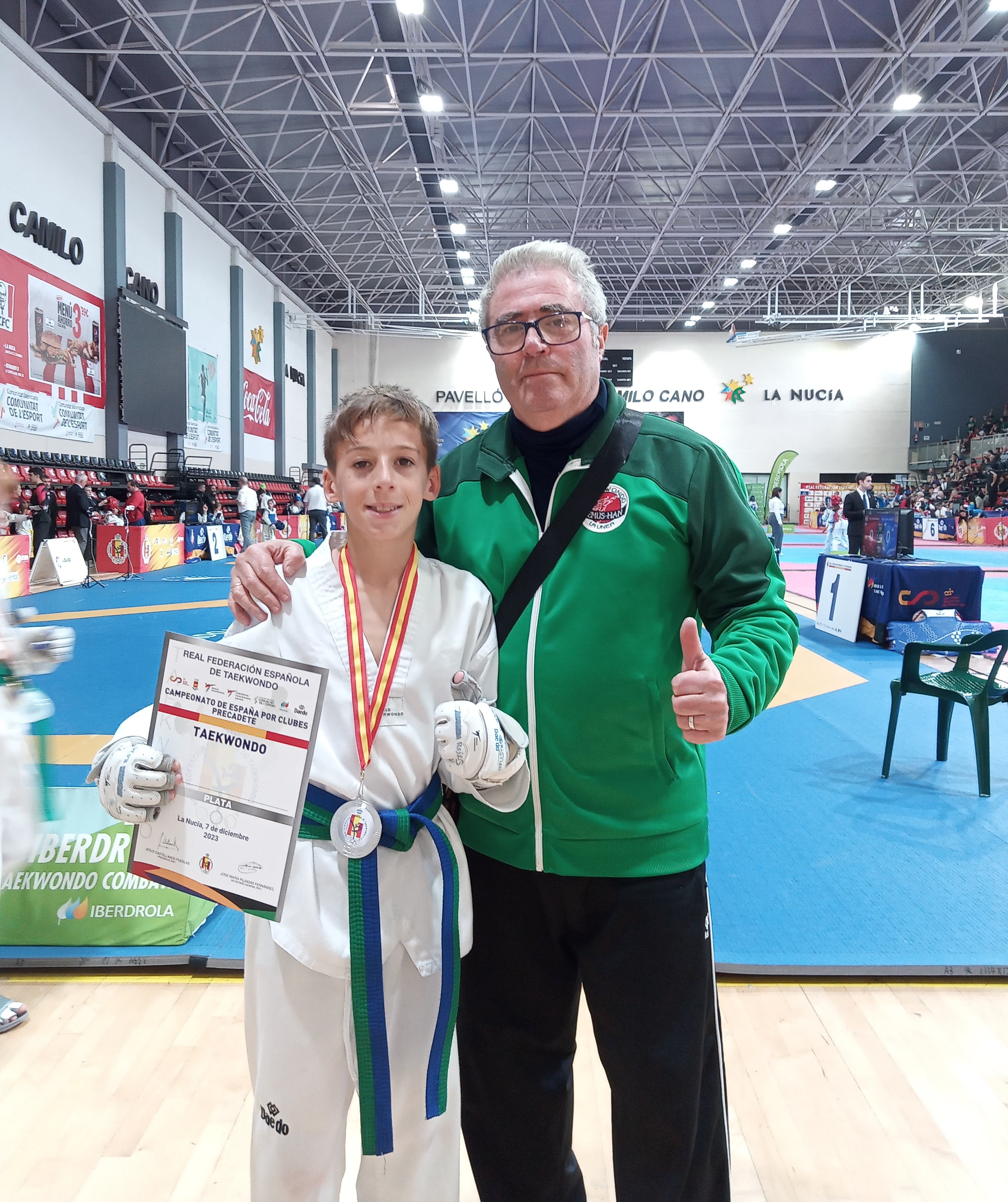El linense Cristian Rojas, del Lemus Han, subcampeón de España de taekwondo olímpico