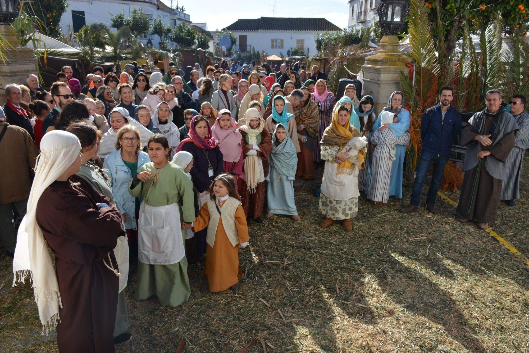 El IX Belén Viviente de San Roque, en archivo.