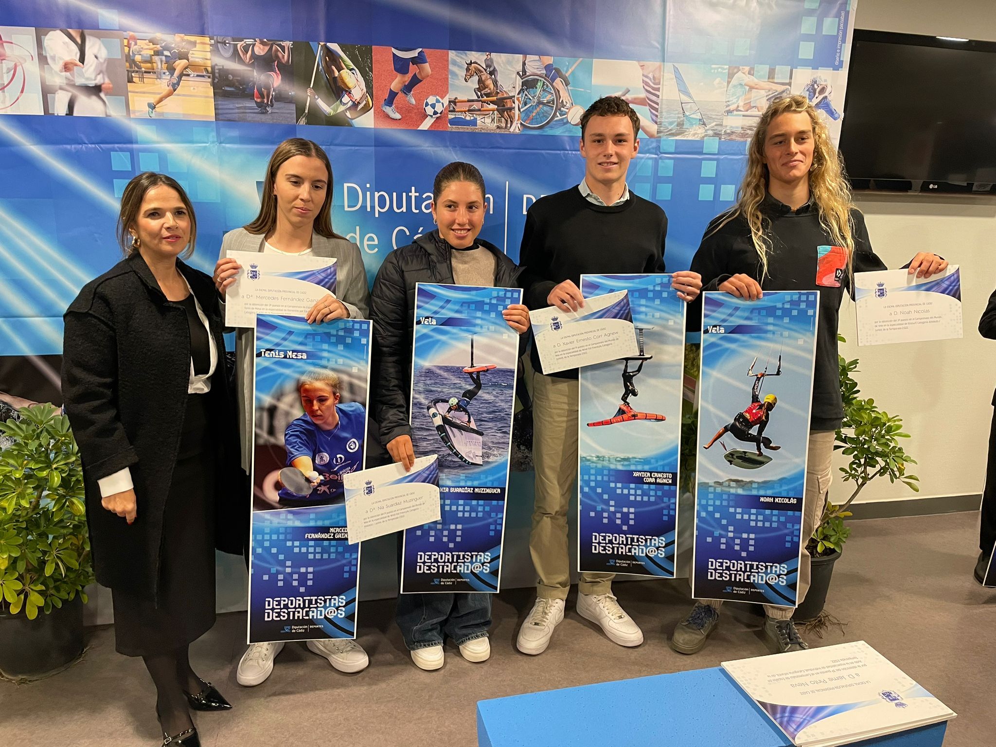 Tres deportistas tarifeños, entre los premiados en la Gala del Deporte de Diputación de Cádiz